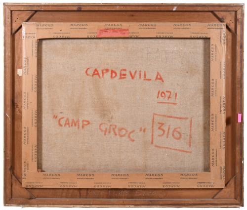 MANUEL CAPDEVILA (1910-2006). "CAMP GROC", 1971.