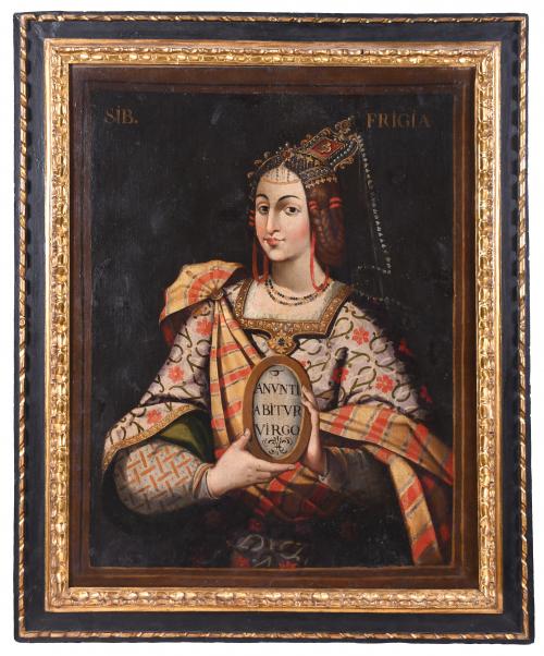ESCUELA MADRILEÑA, SIGLO XVIII. "SIBILA FRIGIA".