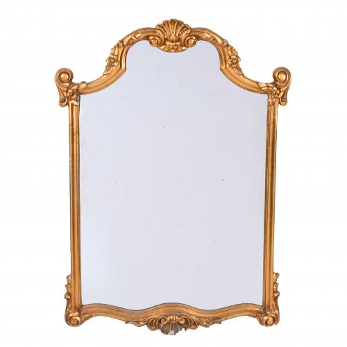 ROCOCO STYLE MIRROR, 20TH CENTURY.