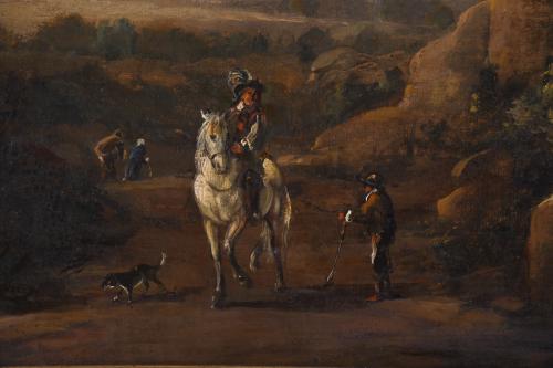 19TH CENTURY CENTRAL EUROPEAN SCHOOL. "LANDSCAPE".