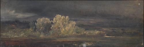 RAMÓN MARTÍ ALSINA (1826-1894). "LANDSCAPE".