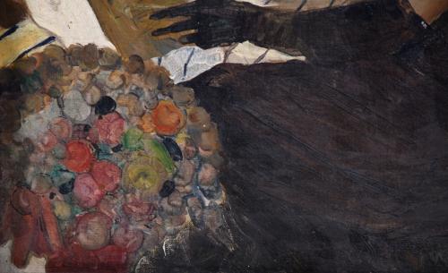 JOSÉ SEGRELLES ALBERT (1885-1969). "JOVENES LEYENDO", 1928.