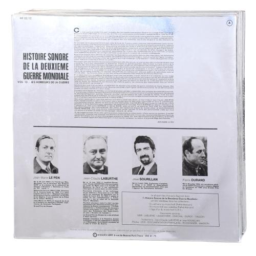 HISTOIRE SONORE DE LA DEUXIEME GUERRE MONDIALE 1939.1945.