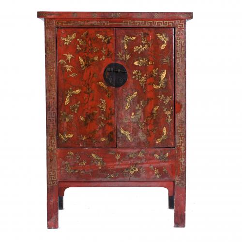 CHINESE WARDROBE, 20TH CENTURY.