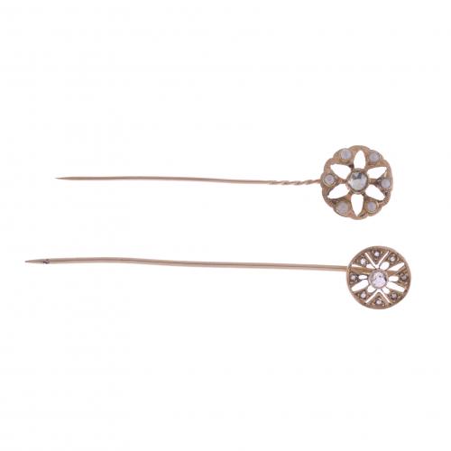 TWO PINS, EARLY 20TH CENTURY.