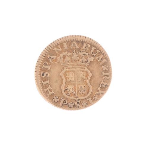 FERDINAND VI COIN, 1/2 ESCUDO, 1747.