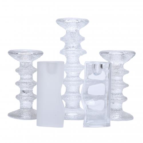LITALLA. CANDLESTICKS SET, LATE 20TH CENTURY.