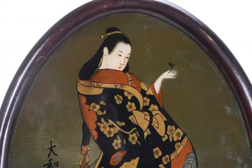 20TH CENTURY CHINESE SCHOOL. THREE GENRE SCENES.
