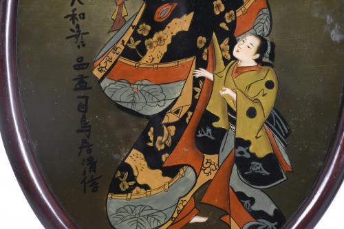 20TH CENTURY CHINESE SCHOOL. THREE GENRE SCENES.