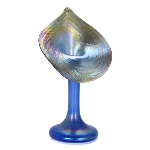 LOETZ MANUFACTURE. JUGENDSTIL "LILY" VASE, CIRCA 1900.