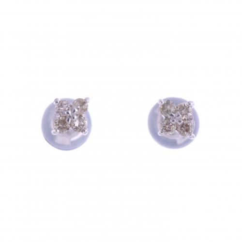 PENDIENTES INFANTILES CON DIAMANTES.