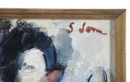 JOAN SERRA MELGOSA (1899-1970) "PERSONAJES", 1963.