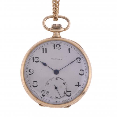 MOVADO. POCKET WATCH.