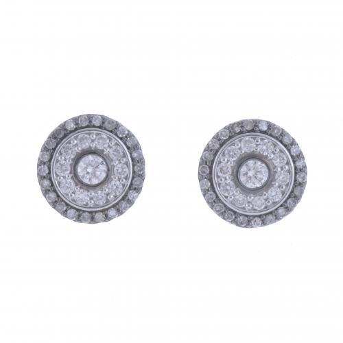 DIAMONDS EARRINGS.