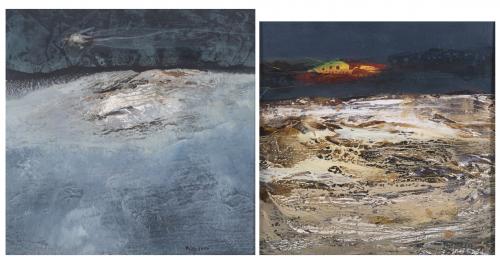 JOSE Mª MARTÍNEZ TENDERO (1947). Pair of landscapes.