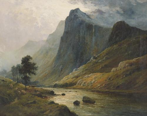 ALFRED FONTVILLE II OF BREANSKI (1877-1957). "MORNING MISTS".