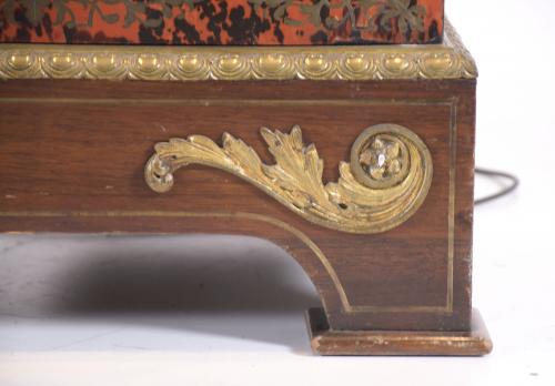 NAPOLEON III DISPLAY CABINET WITH BOULLE MARQUETRY.