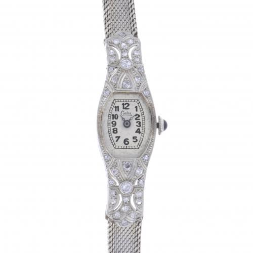 ART DECO WOMEN'S WATCH-JEWEL.