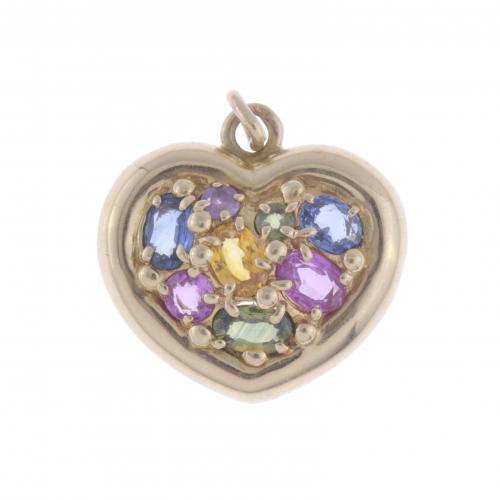 CHAUMET. COLGANTE "COUR TUTI FRUTTI".