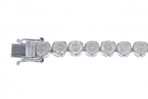 PULSERA RIVIÈRE DE DIAMANTES.