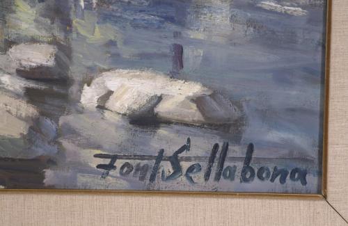 JOSÉ FONT SELLABONA (1928-2010). "GERRI DE LA SAL", 1971.