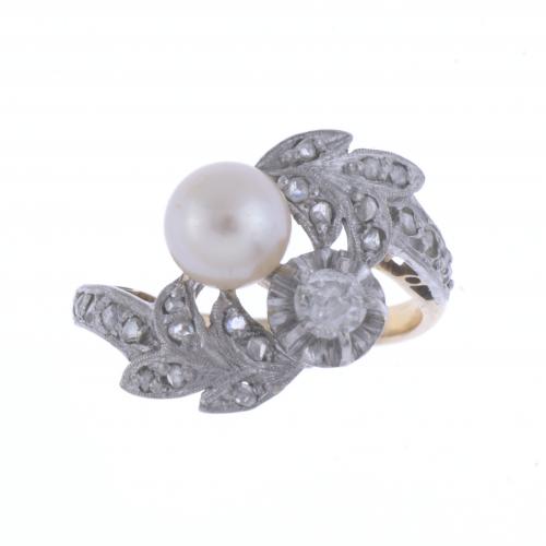 YOU AND ME RING, EARLY 20TH CENTURY.