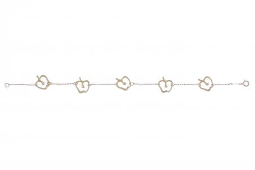 "GOLD APPLE" BRACELET.