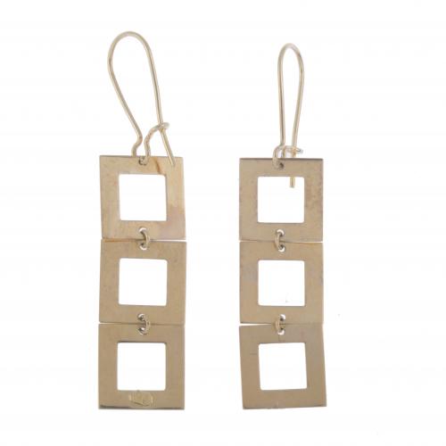 PENDIENTES LARGOS GEOMÉTRICOS.