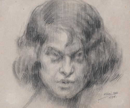 FABRÉS YES  Pareja de "RETRATOS MASCULINOS", 1895-1897 y un