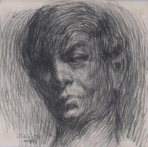 FABRÉS YES  Pareja de "RETRATOS MASCULINOS", 1895-1897 y un