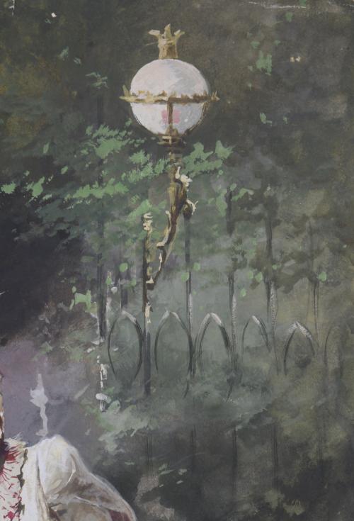 MANUEL PICOLO LOPEZ (1855-1912).  "PAREJA".
