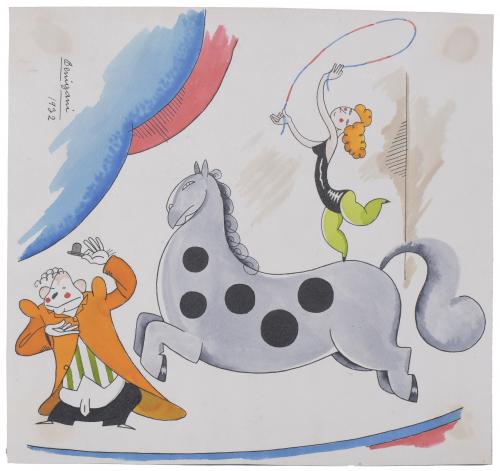 ALFRED PASCUAL BENIGANI (1902-1955). "CIRCUS", 1932.