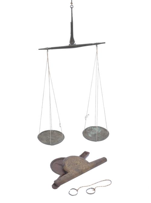 LATE QING DYNASTY, 19TH CENTURY. OPIUM SCALES.