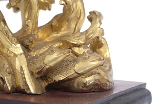 CHINESE SCHOOL, FIRST HALF 20TH CENTURY. CARVING IN THE SHA