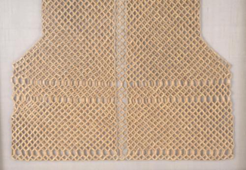 MING DINASTY. BAMBOO FISHERMAN&#39;S WAISTCOAT.