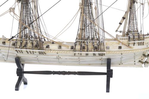 SMALL SHIP MODEL IN BONE, 1945-1948