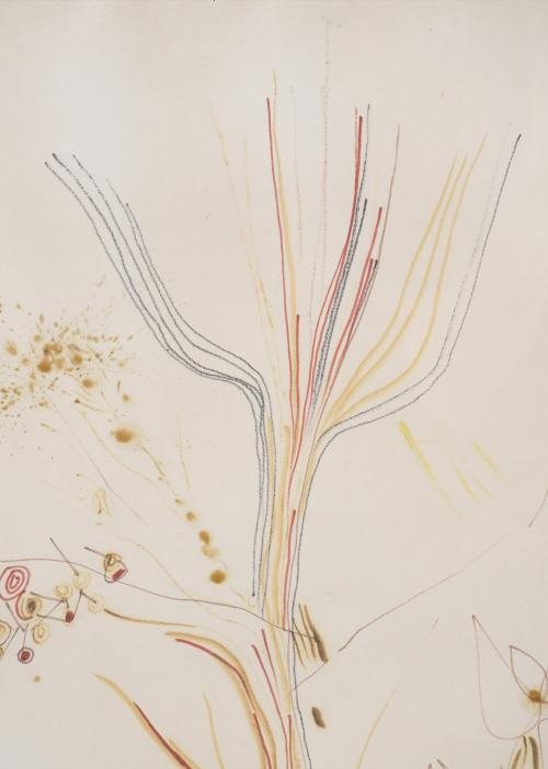 JOSEP GUINOVART (1927-2007). "FLOWERS", 25 - 12 - 1963.