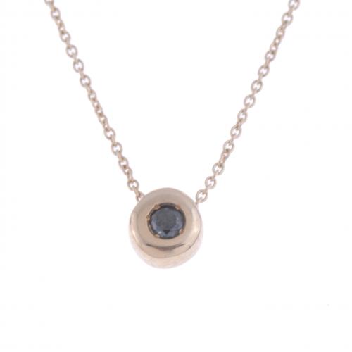 COLGANTE CON DIAMANTE.