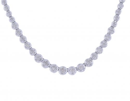 COLLAR RIVIÈRE DE DIAMANTES.