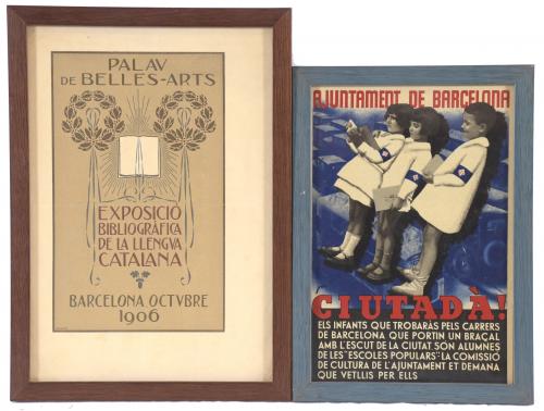 PAIR OF POSTERS: