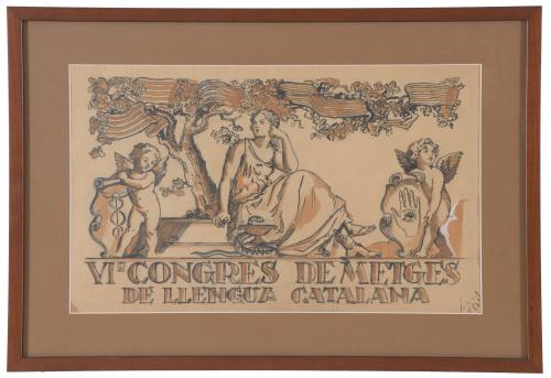 ORIGINAL FOR THE POSTER "VI CONGRÉS DE METGES DE LLENGUA CA