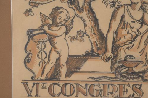ORIGINAL FOR THE POSTER "VI CONGRÉS DE METGES DE LLENGUA CA