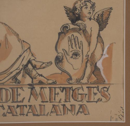 ORIGINAL FOR THE POSTER "VI CONGRÉS DE METGES DE LLENGUA CA