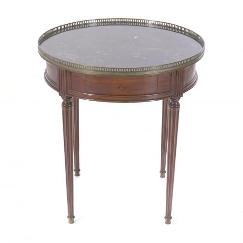 LUIS XVI STYLE GUERIDON, MID 20TH CENTURY.