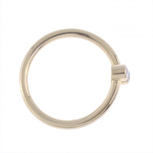 RING WITH TWO DIAMONDS.