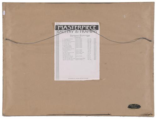 BARBARA GUTHRIDGE (20TH CENTURY). "LANDSCAPE".