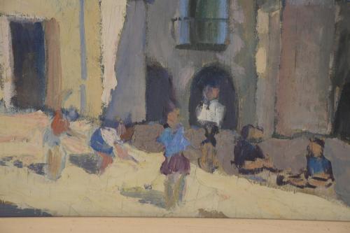 FRANCISCO MAIRELES VELA (1920-2000).  "VISTA DE SANAHUJA",
