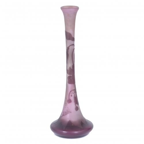 ÉMILE GALLÉ (1846-1904). VASE.