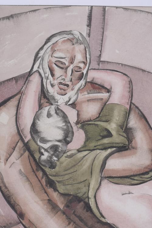 MANUEL CAMPS-VICENS (1906-1986).   EROTIC DRAWING, 1934.
