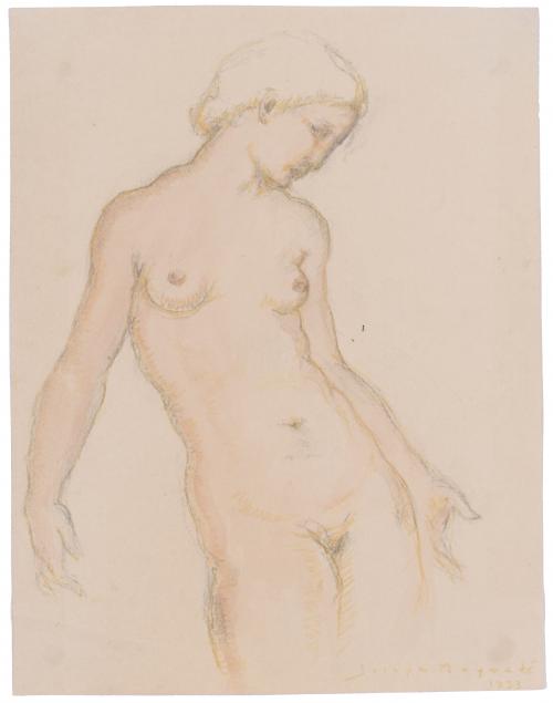 JOSEFINA MAYNADÉ (1908-1978).  "FEMALE NUDE", 1933.